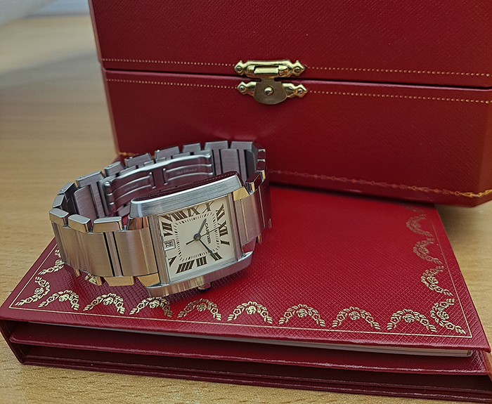 Large Cartier Tank Francaise Quartz Ref. W51022Q3